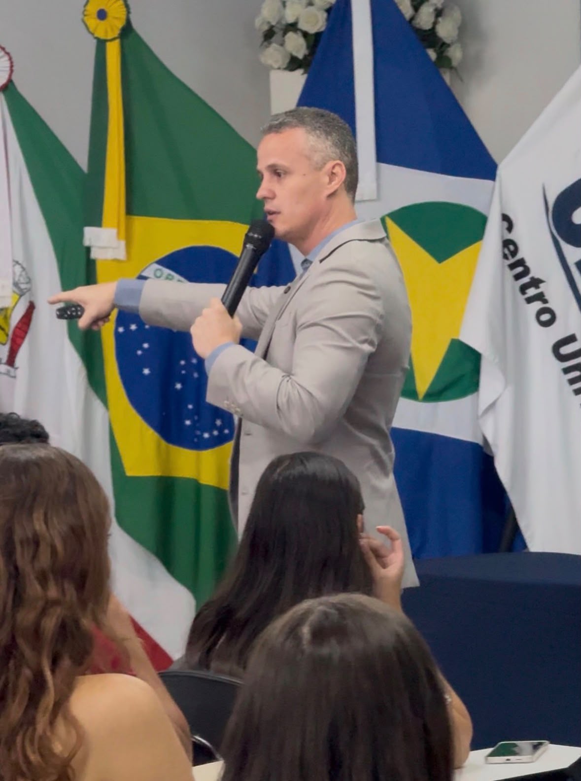 Fred Murta em evento